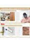 4 Pcs Black No Drill Curtain Rod Brackets – Self Adhesive Nail Free Holders, Wall-Friendly Supports - 4