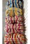 Handmade Straw Raffia Handbag Clutch Bag Fuchsia Orange (36X22Cm) - 3
