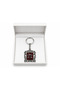 Red Spider Figured Gothic Frame Metal Keychain – Bag and Key Accessory - 2