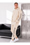 Unisex Hoodie and Jogger Sweatpants Printed Oversize 3 Thread Hooded Tracksuit Set - 4
