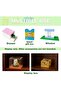 36-38 Pcs Transparent House Building Bricks,Compatible with Major Construction Block Brands for Wind - 5
