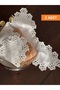 Set of 2 Perforated Bread Covers. Papatya Model - 3
