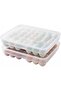 Egg Trays Clear 34-Grid Egg Storage Box | Refrigerator egg organizer for safe, tidy storage - 4