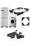 Adjustable Appliance Stand Base with Wheels, Heavy-Duty Moving Trolley for Refrigerator Washing Machine - 2