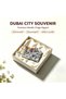 Classic Dubai metal ornament, vibrant cityscape with camel, palm tree, & iconic buildings. Durable cultural gift for travelers and expats, ideal Middle Eastern decor for home and office. - 5