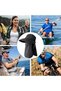 Dark grey outdoor sun hat, 99% UV protection, neck and face - detachable, breathable, suitable for hiking, fishing gardening. - 4