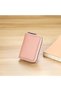 Unisex PU card holder pink/red holds 20 cards.