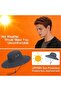 Fisherman hat dark grey 62-68cm breathable nylon UV foldable. - 5
