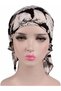 Women's Four-Piece Headscarf Set (Pre-knotted Headscarf/Hat/Headband) - 1 - 5