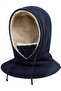 Balaclava windproof fleece adjustable blue 28x44cm cycling/hiking. - 5