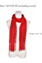 Women's lace shawl bordeaux red for weddings/parties/beach. - 2