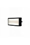 Wall screen black aluminum 22cm C 3190