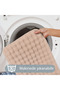 Puffelle Mink Non-Slip Base Machine Washable 70X120 50X60 Soft Textured Bath Mat - 3
