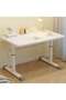 Height Adjustable Study & Work Desk Perfect for students, professionals, and home offices, this versatile desk features adjustable height settings, a spacious tabletop, sturdy legs, and a - 2