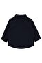 Bow Tie 6-18 Months Shirt - Navy Blue - 2