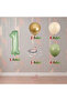 Rönesans Water Green Number Balloon Set Age-2 - 2