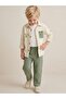 Baby Boy Jacket T-Shirt Pants Design Set - 2