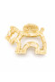 Large Size Dog Model Latch Buckle Light Brown - 5