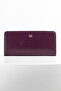 Corisa Women's Leather Wallet Purple