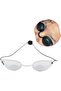 2-Pack Eye Protection Goggles with Adjustable Elastic Strap – Full Shading Light Blocking Eyepatch, Comfortable Eye Cover for Sleep, Vision Therapy & Eye Protection (White) - 5