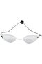 2-Pack Eye Protection Goggles with Adjustable Elastic Strap – Full Shading Light Blocking Eyepatch, Comfortable Eye Cover for Sleep, Vision Therapy & Eye Protection (White)