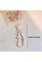 Plastic Pink Sweet Girl Pink White Bow Heart Phone Charm, Beaded Butterfly Flower Pendant, Kawaii An - 4