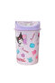 Cute Kawaii Desktop Trash Bin with Lid – Pastel Cartoon Wastebasket for Bedroom, Office & Desk