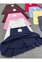 Women's Belize Fabric High Waist Mini Skirt with Inner Tights - 2