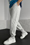Men's Winter Fleece-Lined Comfortable Cut Sweatpants with Elastic Cuffs - 4