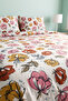 Flower Garden Ranforce Double Duvet Cover Set – 4 Pieces - 3