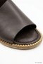 Single Strap Ballerinas with Stitching Detail 102 Bitter Brown - 3