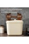 Airtight Rice Storage Container,Large Food Storage Bin for Kitchen with Sealing Lid,Pet Food Dispens - 7