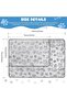 3-Pack Grey Fleece Dog & Cat Blankets – Soft Washable Puppy Crate Liner, Pet Throw for Small Medium - 2