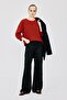 100% Cotton Oversized Crew Neck Combed Cotton Long Sleeve T-Shirt I4304Ax26Au - 2