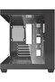 D275M M-ATX Gaming PC Case, 3x ARGB Fans,270° Panoramic Glass,Supports 240mm Radiator, USB 3.0, Black - 3