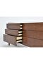 Bedroom Makeup Vanity - Dresser For Hairstyle Walnut 150*40*75cm - 5