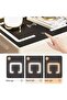 Modern Bedside Nightstand Table with LED Mirror, Sensor Light, Wireless Charging and BT Speaker 40CM - 5