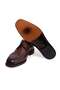 Brown Lace-Up Genuine Leather Men's Shoes - 2