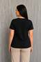 Women's V-Neck Short Sleeve Basic Body 829 - 4