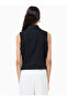 Women Morgan Tailored Pinstripe Zip Up Waistcoat - 2