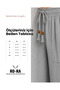 Cotton Muslin Fabric Summer Sweat-Repellent Cotton High Waist Wide Leg Palazzo Women's Trousers - 2