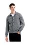 Men Long Sleeve Knitted Shirt