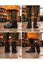 8495 Women's Black Nata (36-40) Leather Boots - 2