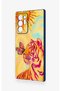 Samsung Note 20 Ultra Compatible Tiger of the Sun Patterned Silicone Case - 4