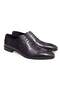 Black Color Lace-Up Genuine Leather Men's Shoes