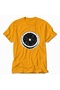 Halftone Grapefruit Print T-Shirt - Yellow - 5
