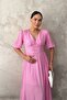 Pink Polka Dot Gipeli Dress - 3