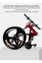 26 Inch Folding Mountain Bike, 24 Speed Full Suspension Bicycle– Men’s Outdoor & Urban Cycling, Lightweight, Durable, Comfortable, Fitness, Training, Home Gym - 4