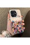 Tecno Spark 10 Pro Compatible Silicone Edge Hard Back Case Couple Phone Case with Floral Pattern - 3