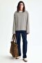 Oversized Fit Long-sleeved jersey top